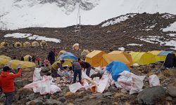 सेनाको हिमाल सफाइ टोली अन्नपूर्णमा