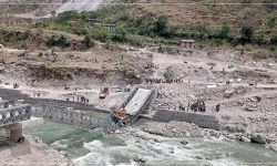 तल्लु बगरको पुल भाँचिएपछि प्रभावित बन्यो डोल्पासम्म सडक पुर्‍याउने काम