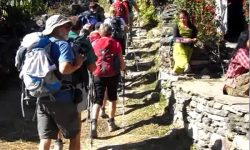 मार्चमा करिब एक लाख पर्यटक भित्रिए