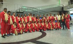 यू १७ फुटबल टोली नेपाल फर्कियो