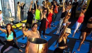 वाइनका साथ योग