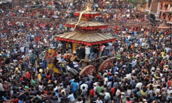 २५ सय वर्ष पुरानो चण्डेश्वरी जात्राले बनेपा उत्सवमय