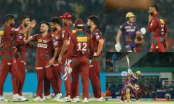 केकेआरलाई १ रनले पराजित गर्दै लखनउ प्लेअफमा