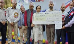 नेपाल लाइफले गर्यो ६४ लाख २५ हजारको दावी भुक्तानी