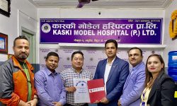 मुक्तिनाथ विकास बैंकका ग्राहकहरुलाई पोखराको ‘कास्की मोडेल हस्पिटल’ मा विशेष छुट