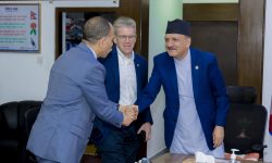 अर्थमन्त्री डा.महत र एमसीसीका क्षेत्रीय उपाध्यक्ष जोनाथन ब्रुक्सबीच भेटवार्ता