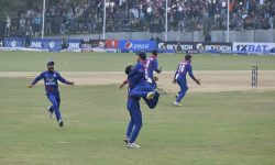२० ओभरको खेल समाप्ती : नेपालले ३ विकेट गुमाउदै ६८ रन बनायो