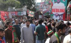 पाकिस्तानमा पूर्व प्रधानमन्त्री खान पक्षधरको प्रदर्शन, करिब एक हजार पक्राउ