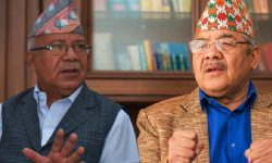 अध्यक्ष नेपाल र संयोजक गौतमबीच भेट, एकताका लागि छलफल