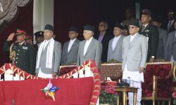 राष्ट्रपति पौडेल गणतन्त्र समारोहमा सरिक