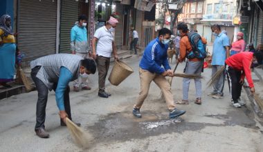 ‘हाम्रो ठमेल, सफा ठमेल’ अभियान