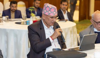 आगामी आर्थिक वर्षको बजेट तयारीका लागि पूर्व अर्थमन्त्रीसँग अर्थमन्त्रीको छलफल