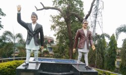 बिपी र पुष्पलालको पूर्णकदको सालिक एकै स्थानमा