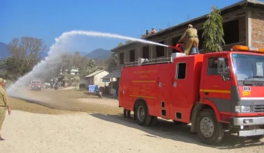 इन्धन अभाव भन्दै दमकल थन्क्याइए
