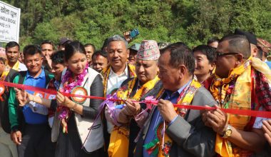 १४ महिना अगावै सकियो पक्की पुल निर्माण