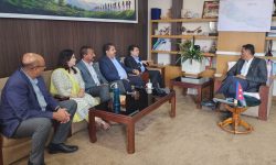 श्रममन्त्री र महासङ्घ प्रतिनिधिमण्डलबीच भेटवार्ता