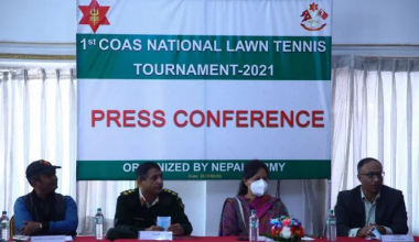 प्रधानसेनापति राष्ट्रिय टेनिस यही वैशाख २८ देखि