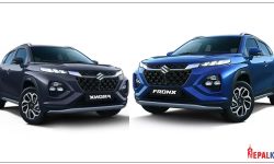 मारुतीको फ्रन्क्स अब निलो-कालो रंगमा पनि