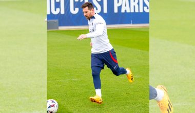 मेस्सी निलम्बनपछि पुनः पिएसजीसँग प्रशिक्षणमा