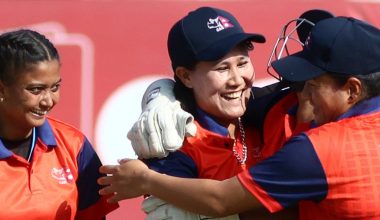 महिला टि २० आई खेलमा नेपालले आज मलेसियासँग खेल्दै