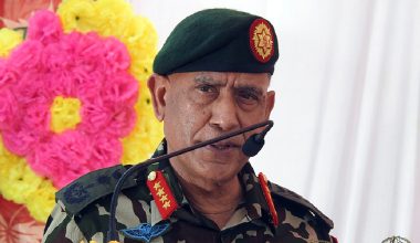 प्रधान सेनापति आइतबार नयाँ दिल्ली जाँदै