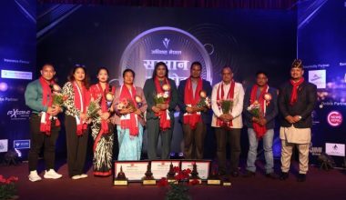 ‘बडिबिल्डर’ खेलाडी सम्मानित