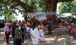 बाघ संरक्षणका लागि सडक नाटक