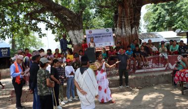 बाघ संरक्षणका लागि सडक नाटक