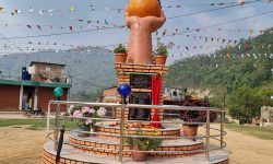 मनकामनामा सुन्तलाको प्रतिमा