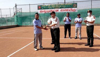 प्रधानसेनापति राष्ट्रिय टेनिस प्रतियोगिता सुरु