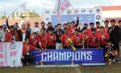 वडास्तरीय फुटबल : पोखरा–१४ लाई उपाधि