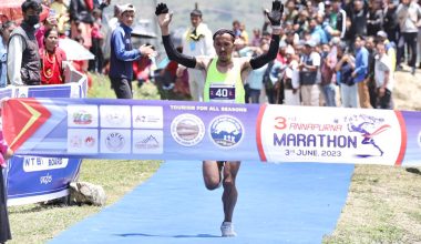 जुम्ली मामाभाञ्जीलाई अन्नपूर्ण म्याराथनको उपाधि