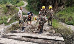 पहिरो प्रभावित क्षेत्रमा खोज, उद्धार तथा राहत कार्य जारी