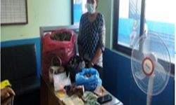 लागुऔषधसहित एक महिला पक्राउ