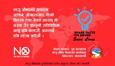 लागू औषध दुर्व्यसनविरुद्ध अन्तर्राष्ट्रिय दिवसको अवधारणापत्र