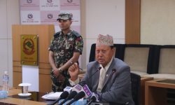 स्वास्थ्यमन्त्री बस्नेतद्वारा राष्ट्रपति पौडेलको स्वास्थ्य अवस्थाबारे जानकारी