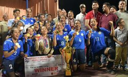 पुलिसले जित्यो मुख्यमन्त्री कप राष्ट्रिय महिला भलिबलको उपाधि