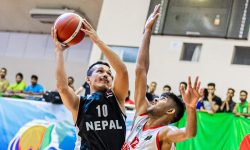 फाइभ नेशन्स कप बास्केटबल : बंगलादेशमाथि नेपालको सानदार जित