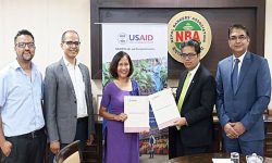 नेपाल बैंकर एशोसिएसन र युएसएडको ट्रेड एण्ड कम्पिटेटिभनेसबिच सम्झौंता