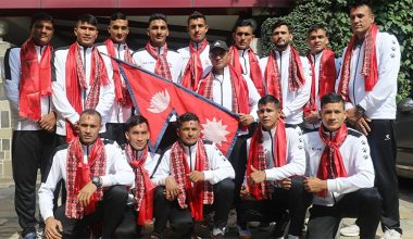 काभा भलिबल : दोस्रो खेलमा पनि नेपाल पराजित