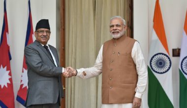 प्रधानमन्त्री दाहाल र भारतीय समकक्षी मोदीबीच भेटवार्ता शुरु