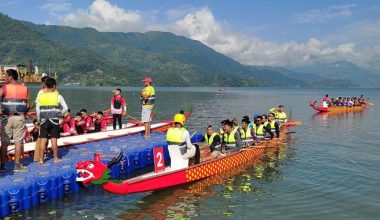 ड्रागन बोट रेस : चीनको सिचुवान च्याम्पियन, नेपाली टोली उपविजेता