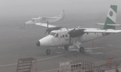 प्रतिकूल मौसमले हवाई उडान प्रभावित