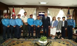 प्रहरी महानिरीक्षक र राष्ट्रसङ्घका उपमहासचिवबीच भेट