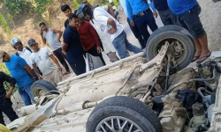 प्युठान कार दुर्घटनामा ८ जनाकै मृत्यु