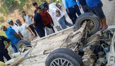 प्युठान कार दुर्घटनामा ८ जनाकै मृत्यु