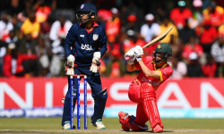 जिम्बावेसँग अमेरिकाकाे फराकिलाे अन्तरकाे हार