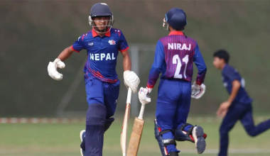 नेपाल पहिला ब्याटिङ गर्दै