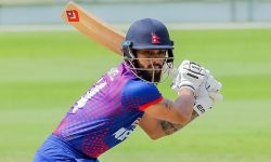 जिम्बाबेविरुद्ध कीर्तिमानी सतकबाट एक रनले चुके कुशल