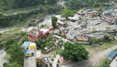 गलेश्वर मन्दिरकाे आम्दानी एघार महिनामा करोड नाघ्यो